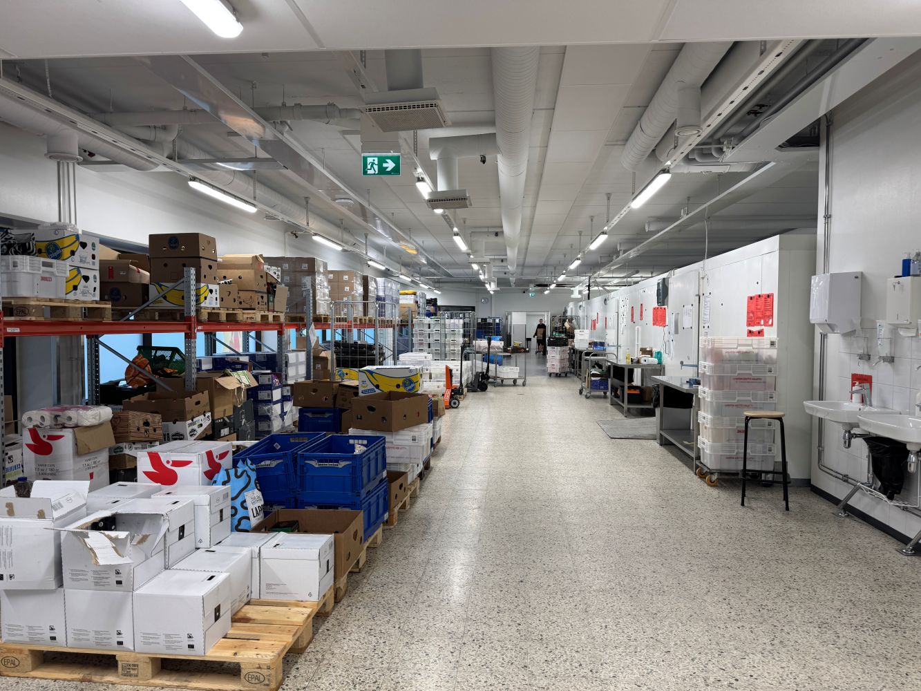 Research of surplus foodsharing ecosystem hubs and redistribution depots.